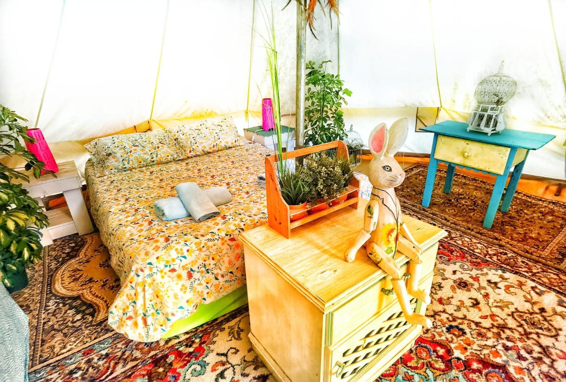 Bell Tent Lovers By Casa Das Artes Luz de Tavira Luaran gambar